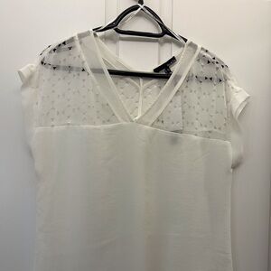 Ro&De Cap Sleeve Blouse NWT